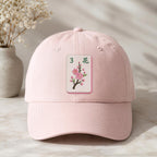Mahjong Flower Tiles Embroidery Design Bundle, Floral Mahjong Machine Embroidery, Cocktail Napkin Stitch Design, 5 sizes, Digital Download - image 6