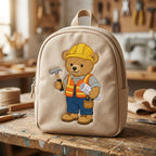 Construction Teddy Bear Embroidery Design, Builder Bear Machine File, Career Costume Nursery Pattern, 5 sizes, Digital Download - image 7