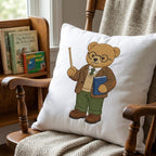 Teacher Teddy Bear Embroidery Design, School Bear Machine File, Classroom Job Embroidery Pattern, 5 sizes, Digital Download - image 6