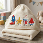 4th Of July Mini Icons Embroidery, USA Patriotic File, American Flag Design, Independence Day Machine Embroidery, 5 sizes, Digital Download - image 5