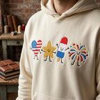 Patriotic 4th Of July Mini Icons Embroidery, USA Independence Day Machine Embroidery File, Mini Flag Embroidery, 5 sizes, Digital Download - image 5
