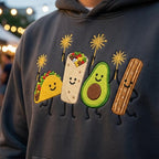 Funny Summer Food Embroidery, Taco Avocado Hotdog, Cute BBQ Machine Embroidery, Patriotic Summer Bundle, 5 sizes, Digital Download - image 4