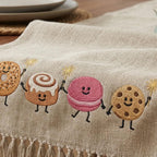 Funny Cute Summer Dessert Embroidery Design, Donut Cinnamon Roll Macaron Cookie, Funny Food Machine Embroidery, 5 sizes, Digital Download - image 7