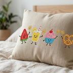 Funny Patriotic Summer Food Embroidery, Strawberry Lemonade Cupcake Pretzel, Cute BBQ Machine Embroidery Design, 5 sizes, Digital Download - image 6