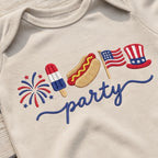 Patriotic 4th of July Embroidery File, American Icons Design, Stars & Fireworks Party, Machine Embroidery, 5 sizes, Digital Download - image 3