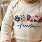 Freedom American Icons Embroidery Design, 4th of July USA Flag Popsicle Hotdog, Machine Embroidery, 5 sizes, Digital Download - image 6