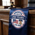 America 250 Years Embroidery Design, Patriotic USA Anniversary Badge Embroidery File, 1776-2026 Independence Day, 5 Sizes, Digital Download - image 7