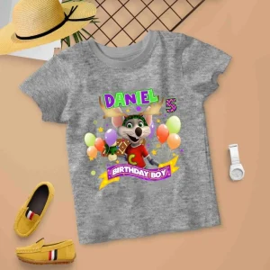Chuck E Cheese Birthday Shirt Family Matching Tees for the Party