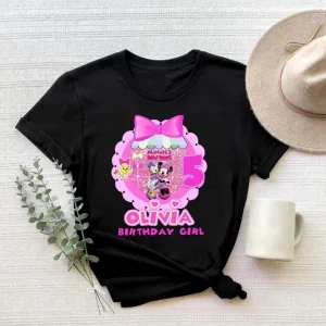Personalized Minnie Mouse 5th Birthday Shirt