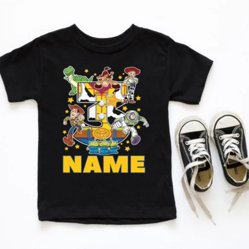 Personalized Toy Story Birthday Shirt with Matching Family Shirts Available