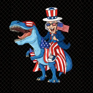 4th of July Uncle Sam Riding T Rex 4th Of July Png, Independence Day Png/Sublimation Printing/Instant Download