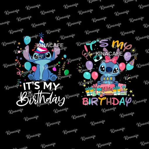 Happy Birthday Stick Digital Template