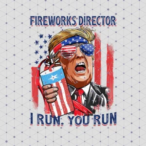 I Run, You Run: 4th of July Sublimation Design