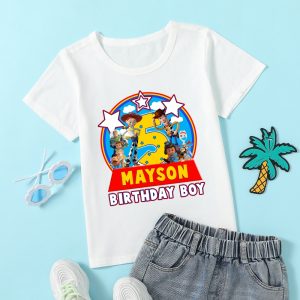 Personalized Toy Story Birthday Family Shirt Matching family