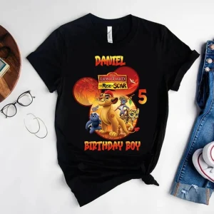 Personalized Lion King Birthday Shirt Simba and Nala