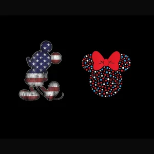 Disney 4th of July Sublimation Designs
