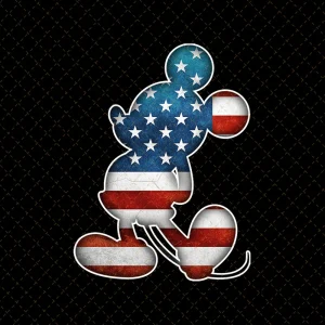 Happy 4th of July Mickey Mouse PNG