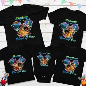 Personalized Encanto Birthday Girl Shirt Matching Family