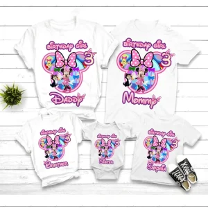 Personalized Minnie Mouse 3rd Birthday Shirt