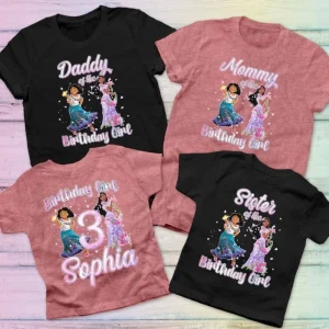 Personalized Encanto Birthday Party Shirt For 3rd Birthday Shirt