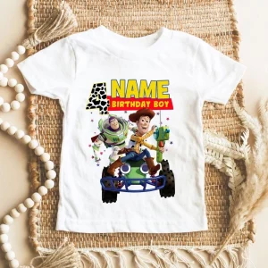 Personalized Toy Story Birthday Party Shirt Custom Name And Age