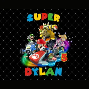 Mario Super Dylan's 5th Birthday Digital File