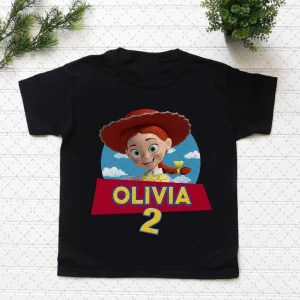 Personalized Jessie Toy Story Birthday Shirt Custom Name And Age