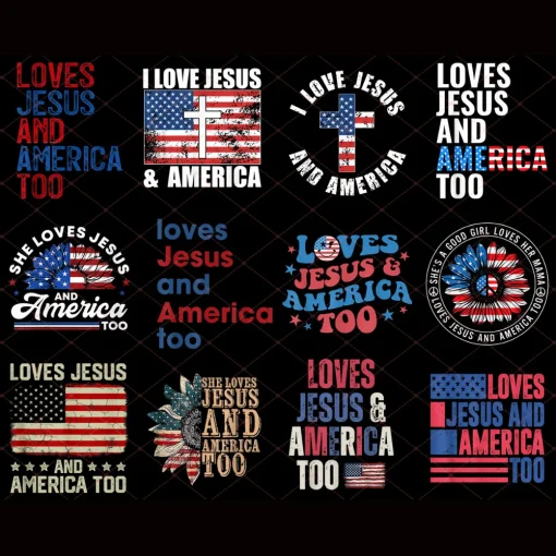 Patriotic Devotion PNG Collection