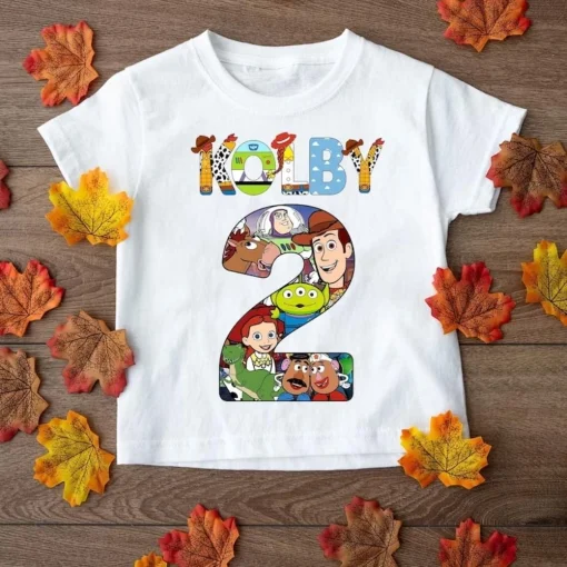 Personalized Toy Story Birthday Boy Shirt Woody Buzz For Kids