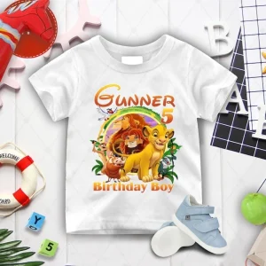 Personalized Lion King Birthday Shirt Lion King Family Matching