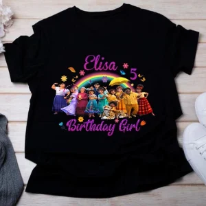 Personalized Encanto Birthday Shirt For Lovely Girls