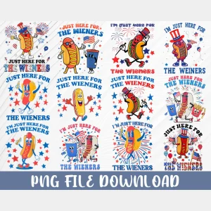 July 4th Special: Hot Dogs Unleashed PNG