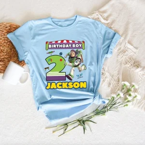 Buzz Lightyear Toy Story Birthday Shirt To Infinity And Beyond Tee