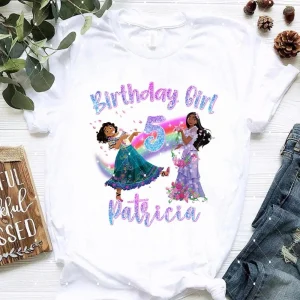 Personalized Encanto Birthday Shirt Madrigal Family Shirt For Her Daughter