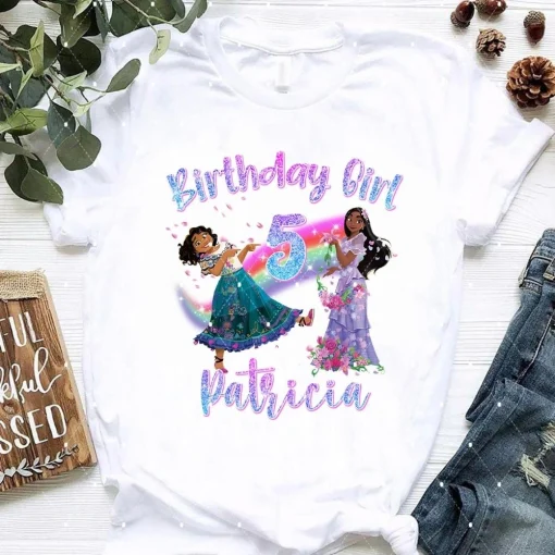 Isabela and Mirabel Birthday Shirt- Giftcustom