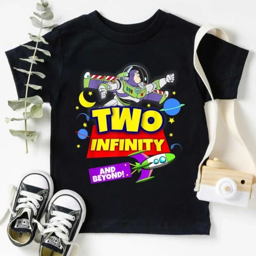 Personalized Buzz Lightyear Toy Story 2nd Birthday Boy Shirt