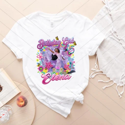 Personalized Encanto Isabella Birthday Shirt For 5th Birthday Girls