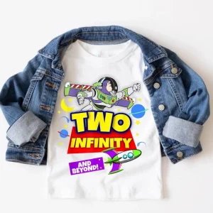 Personalized Buzz Lightyear Toy Story 2nd Birthday Boy Shirt