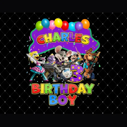 Chuck E. Cheese's 3rd Birthday Celebration for Charles