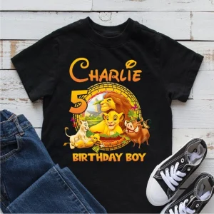 Personalized Lion King Birthday Shirt Disney Party Edition