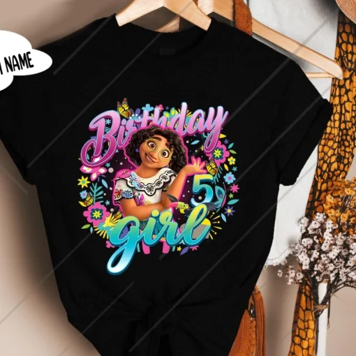Personalized Mirabel Encanto Birthday Shirt Fashionable Apparel for Enchantment Lovers