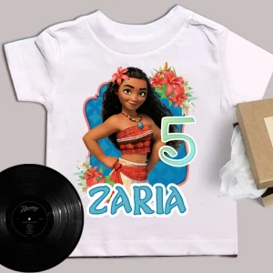 Moana Birthday Shirt Gifts For Baby Girls Fan