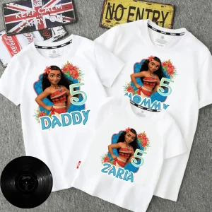 Moana Birthday Shirt Gifts For Baby Girls Fan