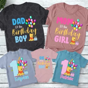 Personalized First Birthday Boy and Girl Shirt Watermelon Theme for the Whole Family