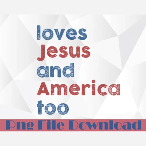 Jesus Independence Day: A Patriotic Design for the 4th of July