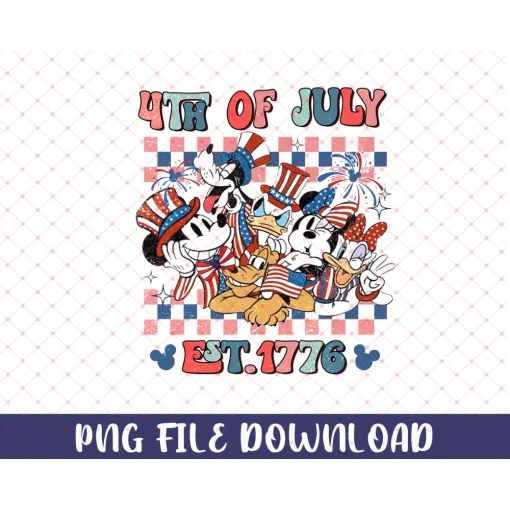 Mickey's 4th of July Digital File