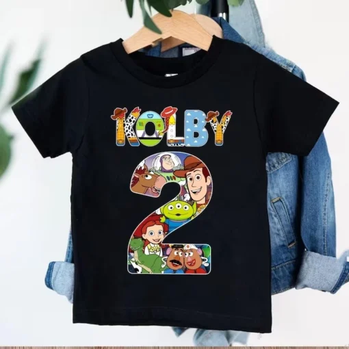 Personalized Toy Story Birthday Boy Shirt Woody Buzz For Kids