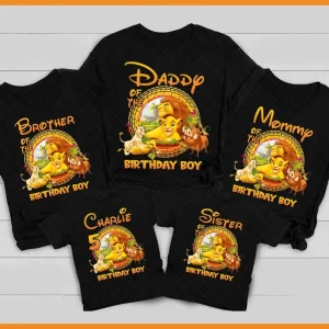 Personalized Lion King Birthday Shirt Disney Party Edition