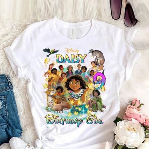 Personalized Disney Birthday Shirts Encanto Birthday Shirt