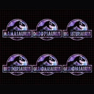 Jurassic Park Family Saurus Digital Files